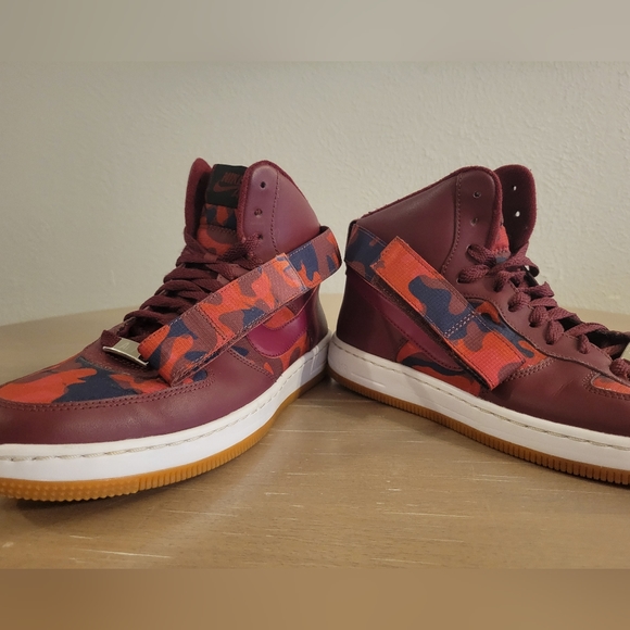 Womens Air Force 1 Ultra Force Mid 'Camo Print' Size 8.5 - Picture 6 of 12